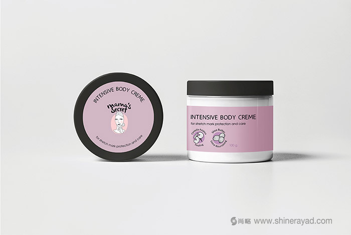 上海包裝設計公司欣賞：Mama’s secret 媽媽的秘密女性身體護理產品化妝品包裝設計