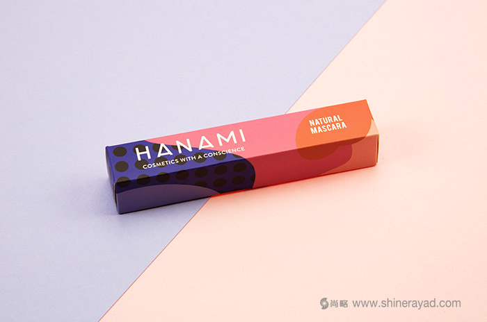 矢量圖案風格 HANAMI 天然化妝品包裝設計-上海包裝設計公司