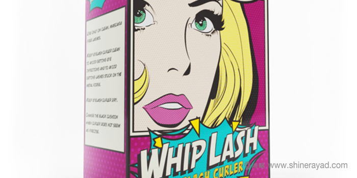 Eyelash 睫毛夾包裝設計-上海化妝品包裝設計公司