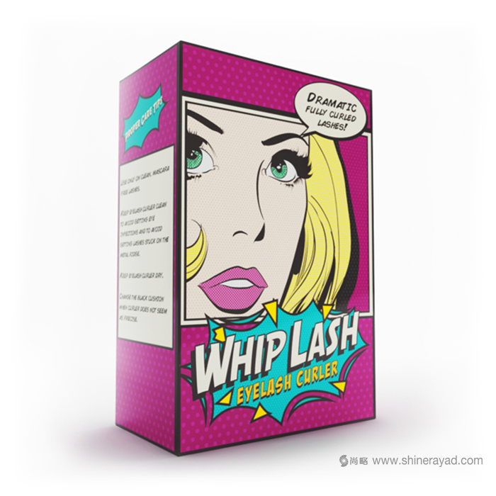 Eyelash 睫毛夾包裝設計-上海化妝品包裝設計公司