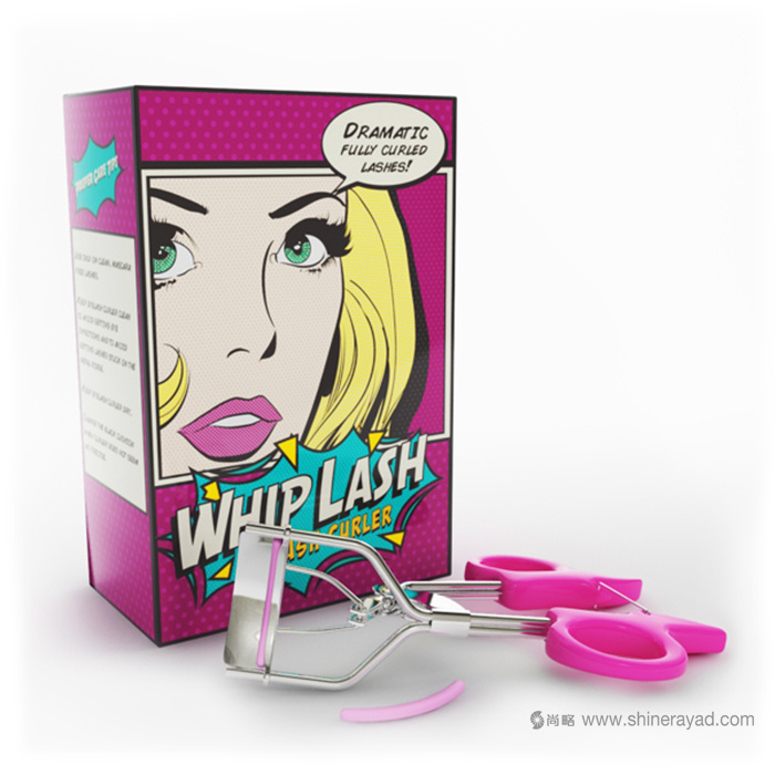 Eyelash 睫毛夾包裝設計-上海化妝品包裝設計公司