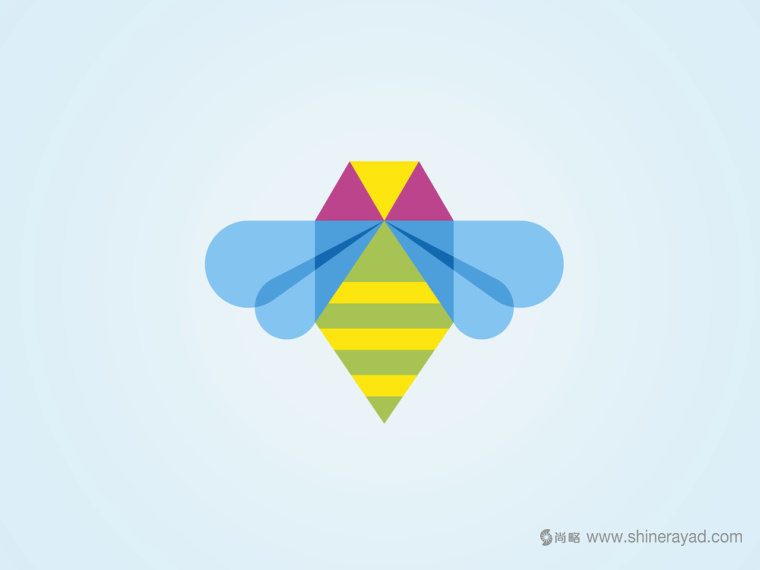 Just Bee 蜂蜜保健飲料標志設計-上海標志設計公司