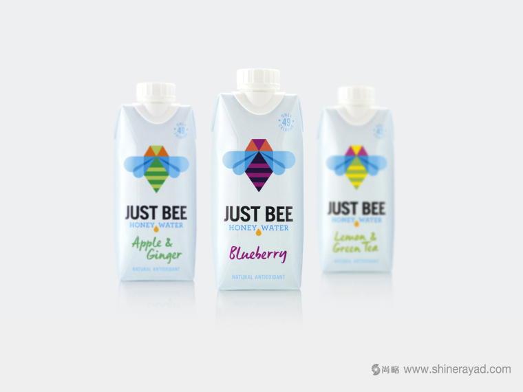 Just Bee 蜂蜜保健飲料包裝設計-上海包裝設計公司