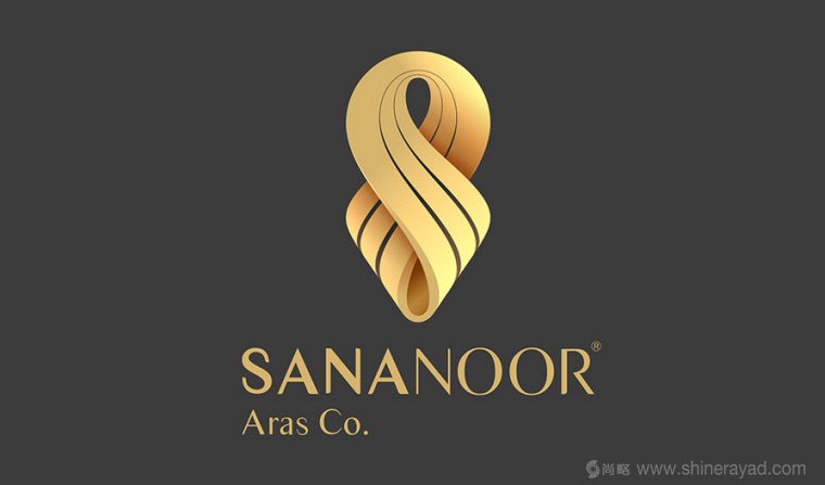 Sananoor 商業(yè)空間設(shè)計公司立體企業(yè)LOGO設(shè)計-上海LOGO設(shè)計公司1