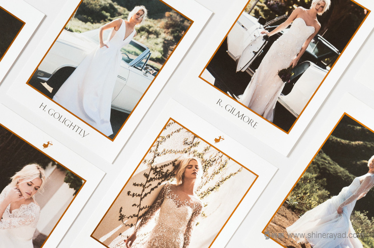 時尚婚禮婚紗奢侈品牌Floravere品牌視覺形象設計-l-宣傳畫冊設計