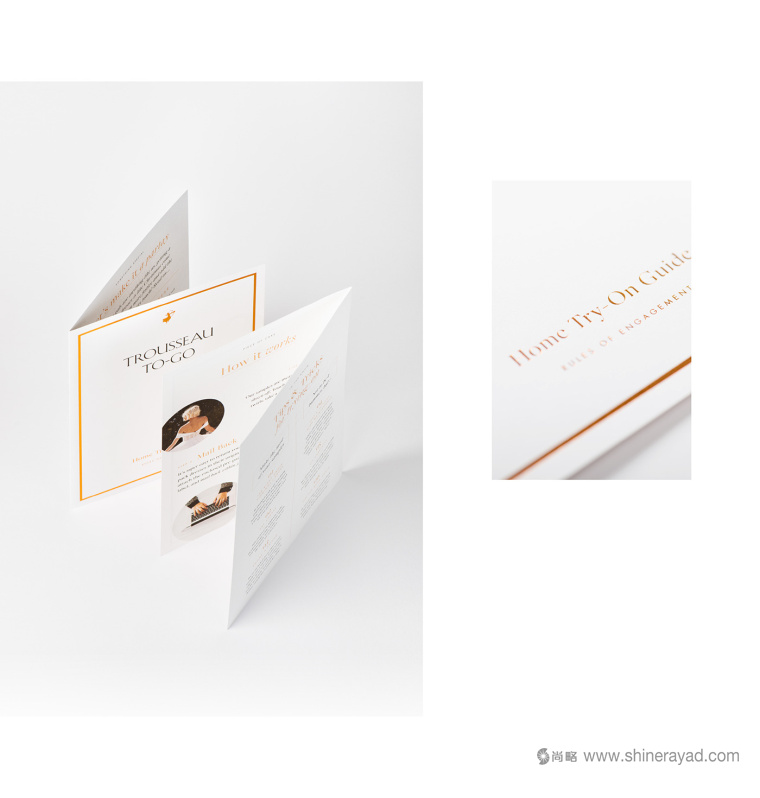 時尚婚禮婚紗奢侈品牌Floravere品牌視覺形象設計-宣傳畫冊設計