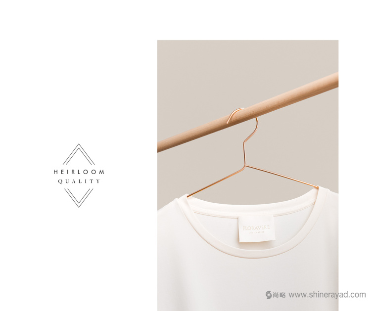 時尚婚禮婚紗奢侈品牌Floravere品牌視覺形象設計-logo設計-VI設計