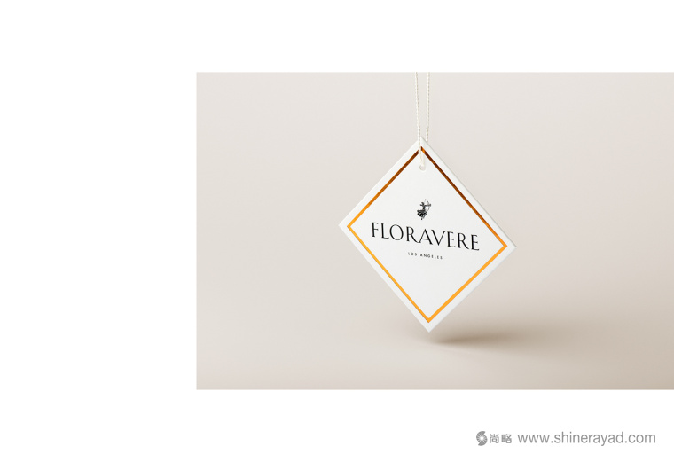 時尚婚禮婚紗奢侈品牌Floravere品牌視覺形象設計-logo設計-VI設計