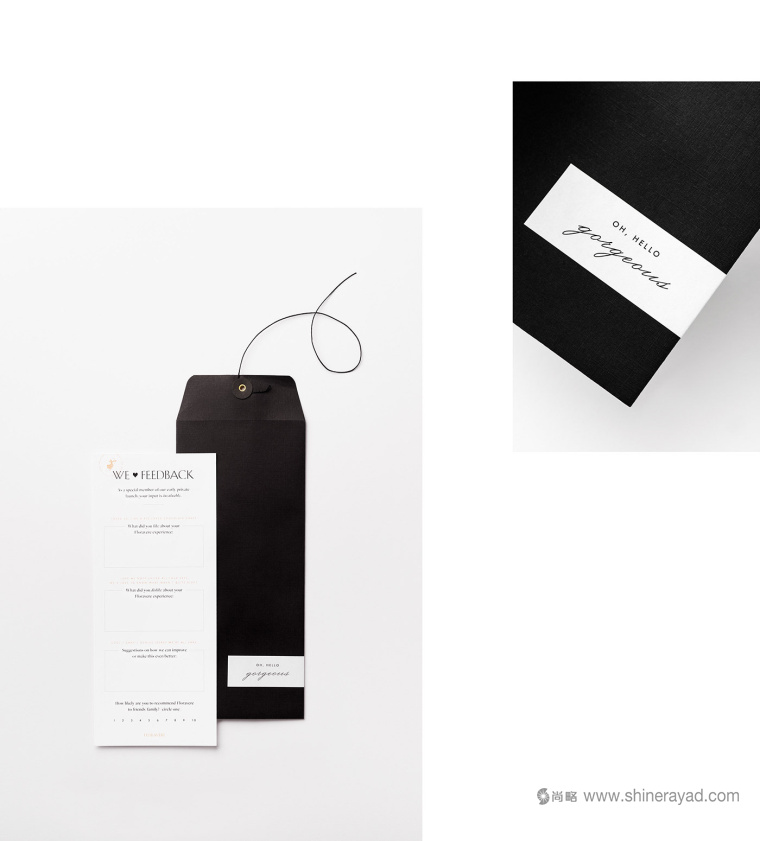 時尚婚禮婚紗奢侈品牌Floravere品牌視覺形象設計-logo設計-VI設計