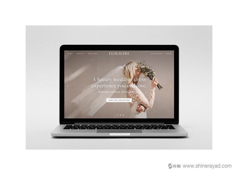 時尚婚禮婚紗奢侈品牌Floravere品牌視覺形象設計-logo設計-VI設計