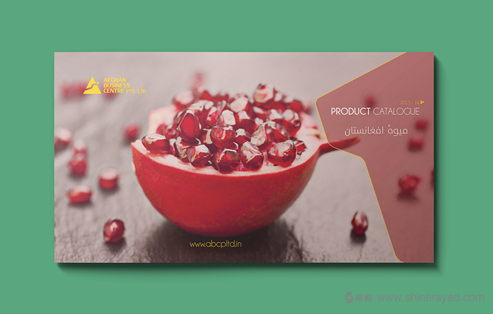 上海畫冊設計公司設計欣賞-高大上水果干果農產品品牌宣傳畫冊設計-封面設計1