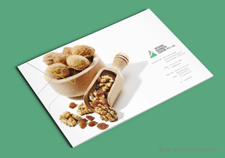 上海畫冊設計公司設計欣賞-高大上水果干果農產品品牌宣傳畫冊封底設計8