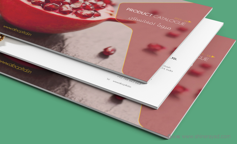 上海畫冊設計公司設計欣賞-高大上水果干果農產品品牌宣傳畫冊設計10