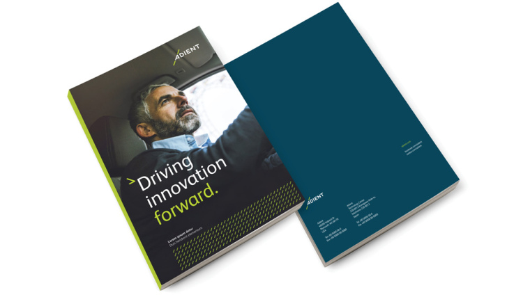 汽車內飾汽車座椅零件系統品牌Adient品牌形象重塑-VI設計-畫冊設計-上海VI設計公司