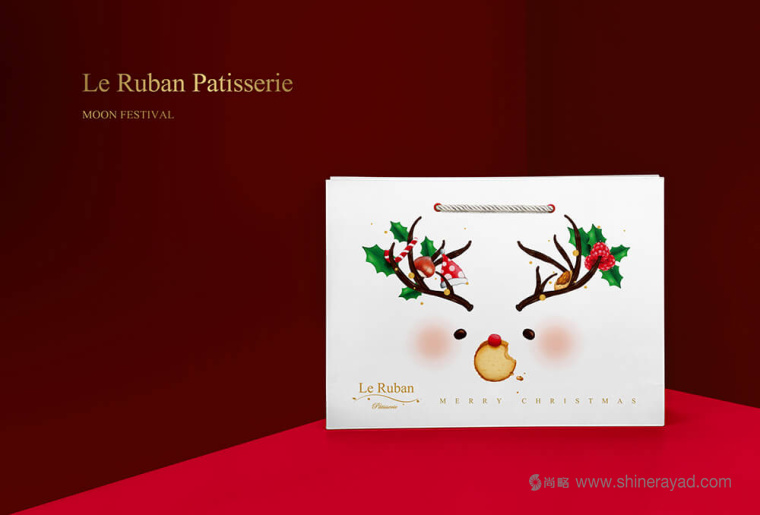 法朋烘焙甜點中秋和圣誕禮盒包裝設計-上海食品包裝設計公司設計欣賞