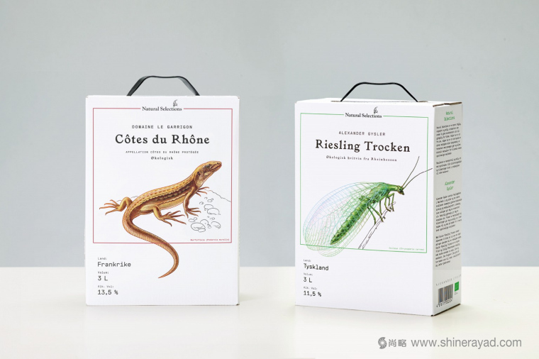 自然選擇昆蟲插畫篇葡萄酒包裝設計-上海包裝設計公司 自然選擇昆蟲插畫篇葡萄酒包裝設計-上海包裝設計公司