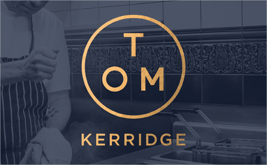 米其林餐廳Tom Kerridge連鎖店餐飲品牌VI形象設計logo設計-上海VI設計公司