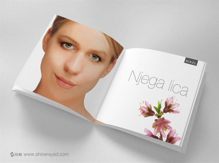 NIKEL天然草本化妝品宣傳畫冊產品目錄設計-上海畫冊設計公司