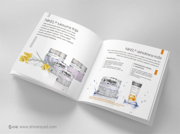 NIKEL天然草本化妝品宣傳畫冊產品目錄設計-上海畫冊設計公司