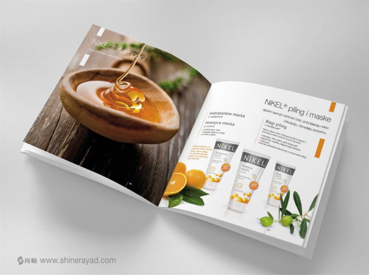 NIKEL天然草本化妝品宣傳畫冊產品目錄設計-上海畫冊設計公司