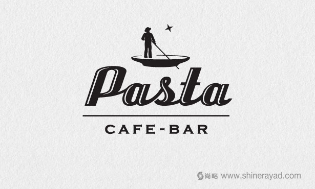 意大利面食意大利廚房LOGO設計-20個絕佳創意Logo設計靈感-上海logo設計公司