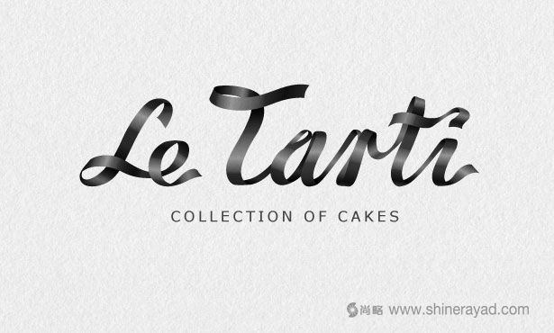 Le tart i蛋糕LOGO設計-20個絕佳創意Logo設計靈感-上海logo設計公司