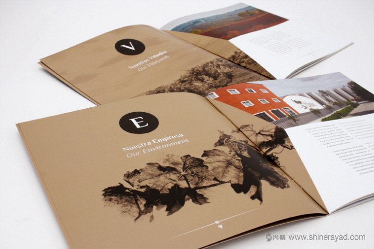 非常高檔藝術的暗金色Covi?as葡萄酒酒莊宣傳畫冊設計-上海宣傳畫冊設計公司5