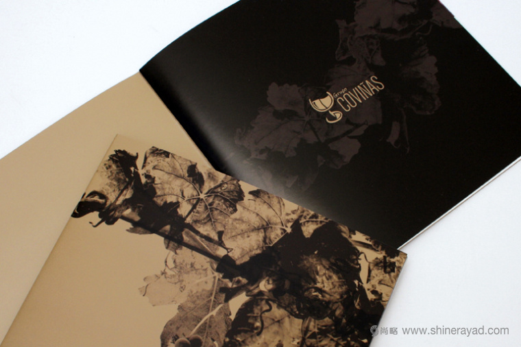 非常高檔藝術的暗金色Covi?as葡萄酒酒莊宣傳畫冊設計-上海宣傳畫冊設計公司10