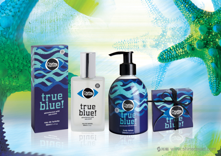 上海日化護理包裝設計公司欣賞：CHROMAROMA 清潔美容化妝品系列產品包裝設計3