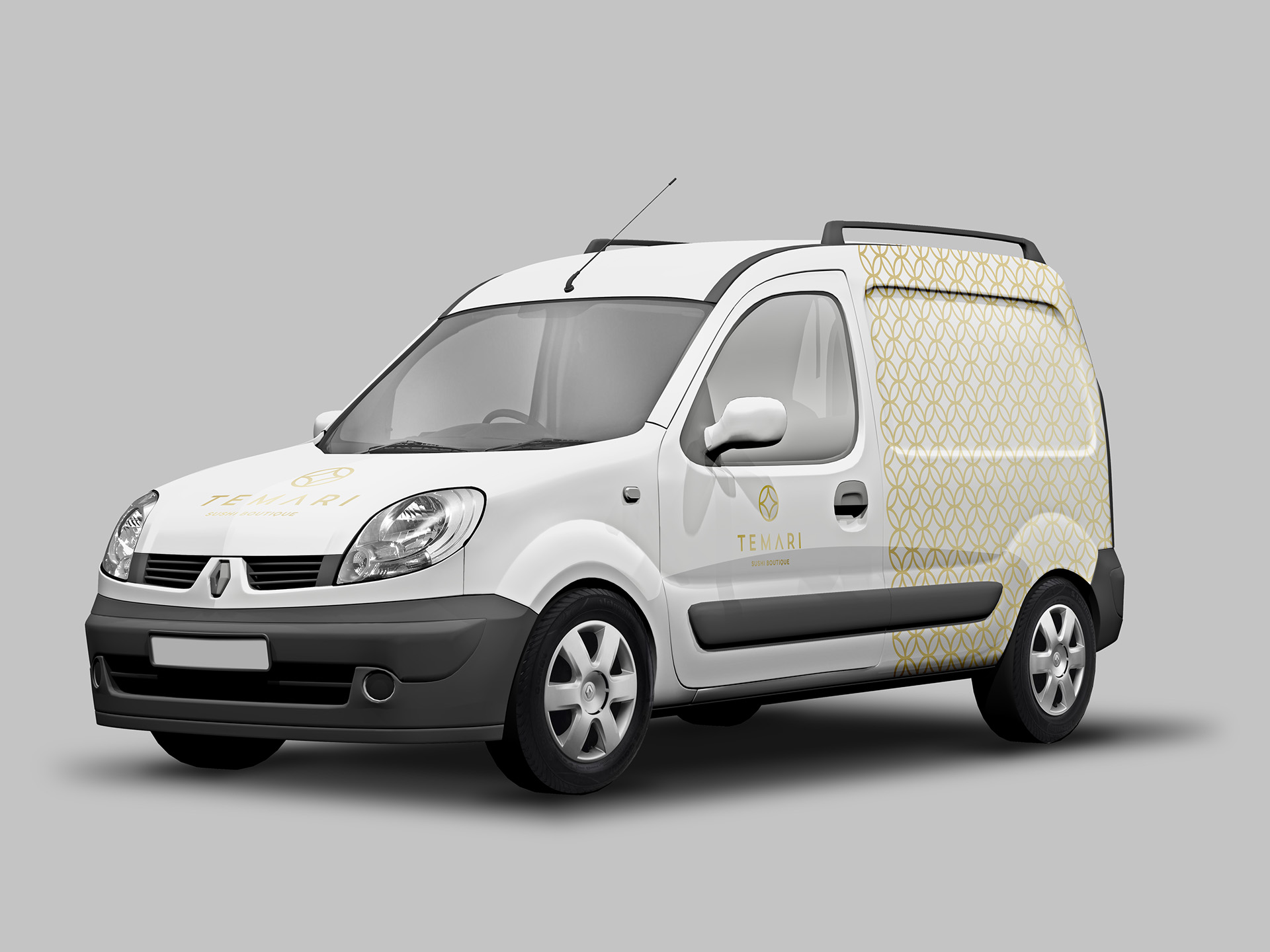 TEMΛRI 豪華壽司餐廳品牌VI視覺識別設(shè)計-交通工具設(shè)計-上海餐飲VI設(shè)計公司