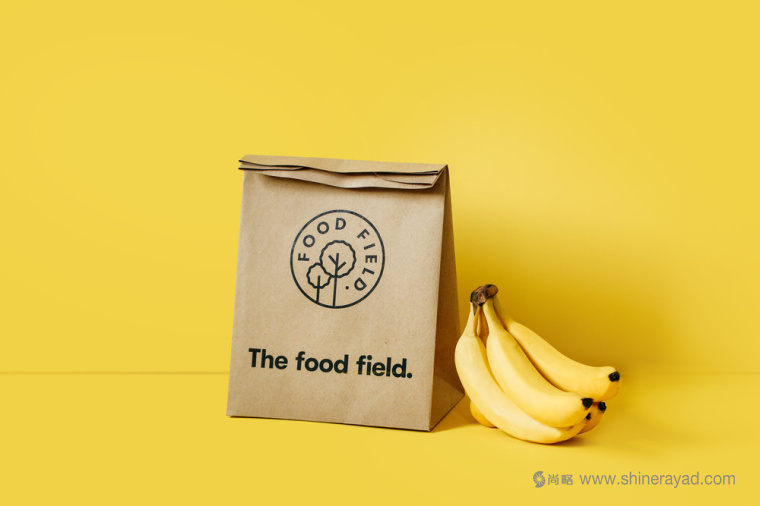 The Food Field 有機農產品食品專賣店logo設計產品包裝設計