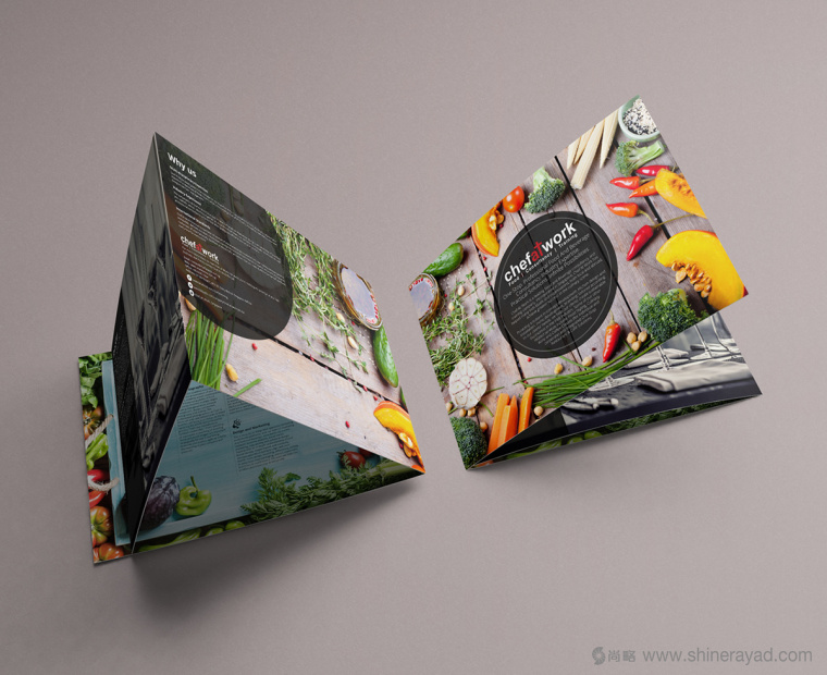 Chefatwork一站式餐飲解決方案提供商宣傳冊(cè)設(shè)計(jì)-上海畫(huà)冊(cè)設(shè)計(jì)公司