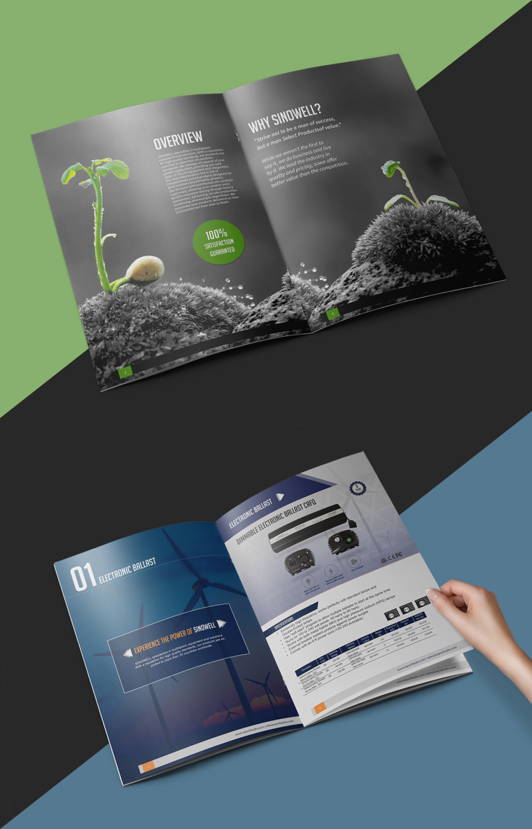 2016年Export Hydro 商品進口采購服務網站宣傳畫冊設計-上海畫冊設計公司