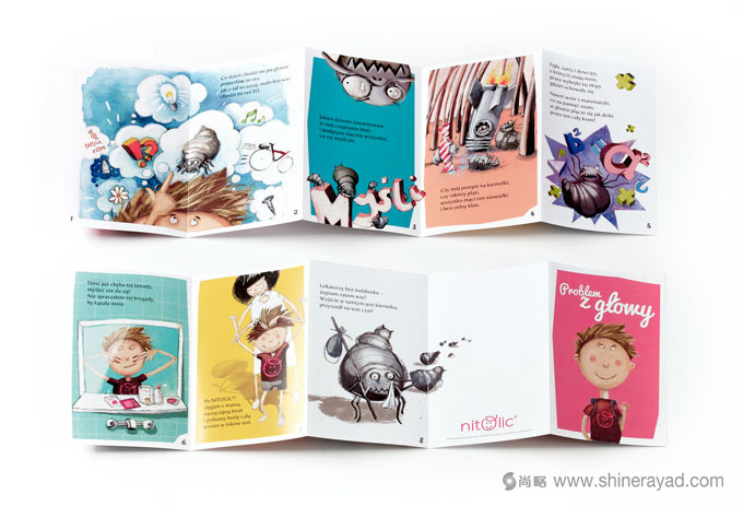 NITOLIC兒童寄生蟲藥品品牌全案策劃設(shè)計(jì)-宣傳印刷品設(shè)計(jì)