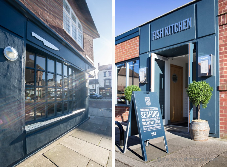 Longsands Fish Kitchen 海鮮魚類餐廳餐飲空間設計