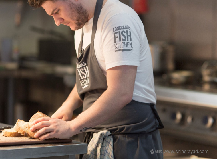 Longsands Fish Kitchen 海鮮魚類餐廳餐飲VI設計-上海品牌形象設計公司