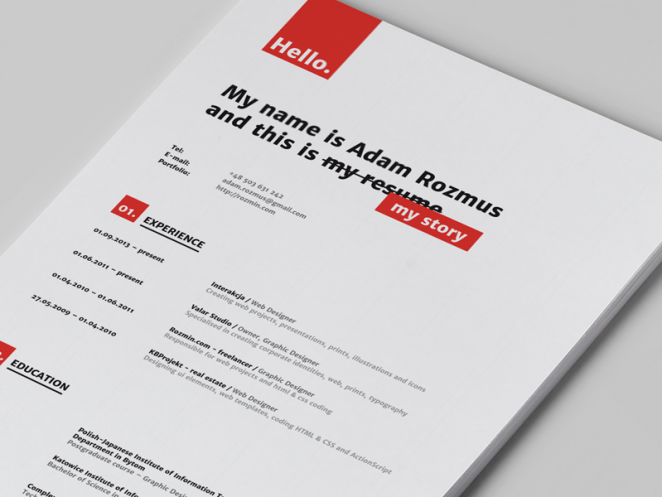 50個精美簡歷設計靈感模版-上海尚略品牌策劃設計公司