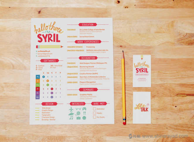 50個精美簡歷設計靈感模版-上海尚略品牌策劃設計公司