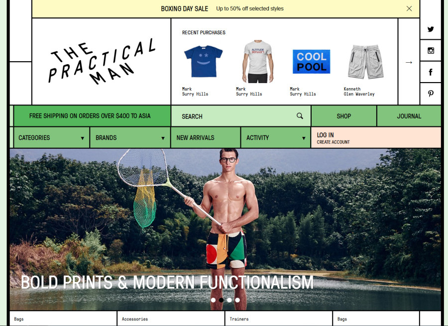 使用復古風格的顏色-2017年9個最前沿的網頁設計流行趨勢-上海網站設計公司 使用復古風格的顏色-2017年9個最前沿的網頁設計流行趨勢-上海網站設計公司