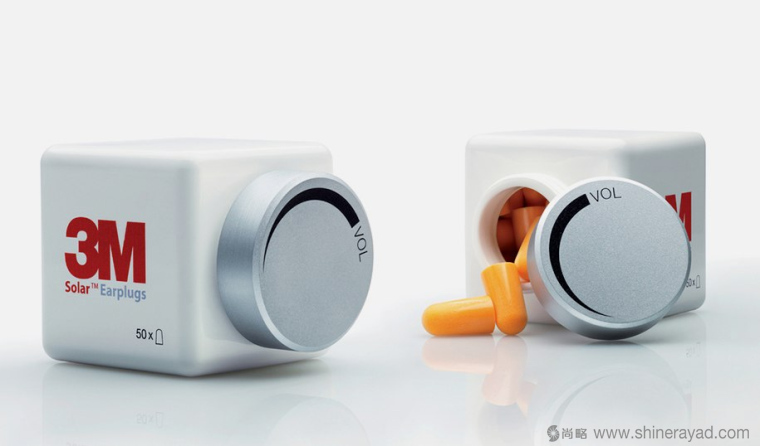 3M耳栓創意包裝造型設計-上海包裝設計公司