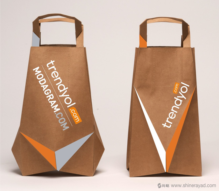 Bloomingdales棕色紙袋子創意包裝設計-上海包裝設計公司