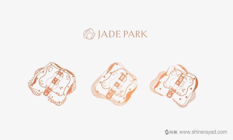 上海VI設計公司分享Jade Park 豪華公寓住宅地產LOGO設計3