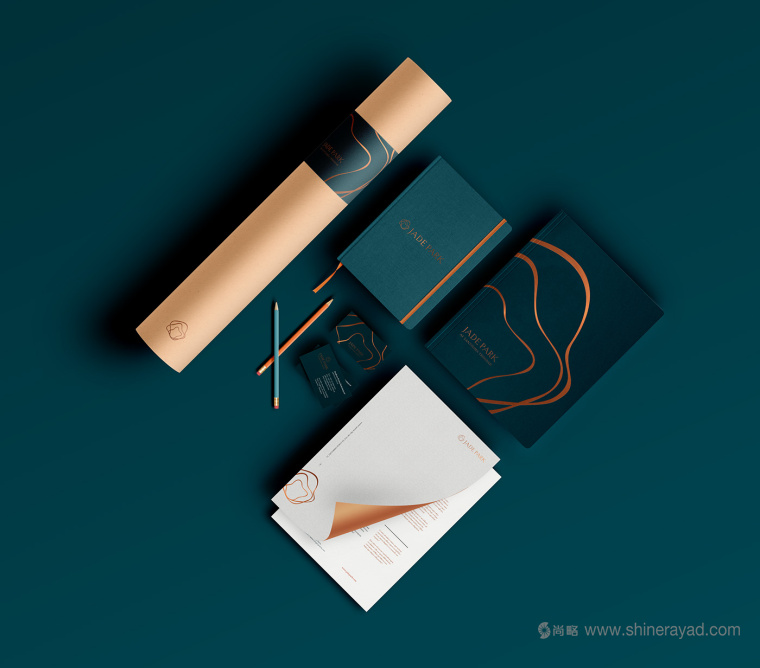 上海VI設計公司分享Jade Park 豪華公寓住宅地產VI形象設計4