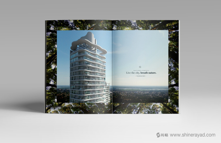 上海VI設計公司分享Jade Park 豪華公寓住宅地產VI形象設計-宣傳畫冊設計9