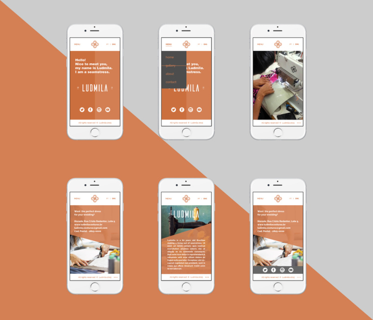 上海VI設計公司-LUDMILA 服裝定制店品牌VI識別設計-手機網站設計14
