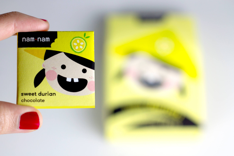 上海包裝設(shè)計公司欣賞：可愛兒童的越南namnam兒童巧克力包裝設(shè)計3