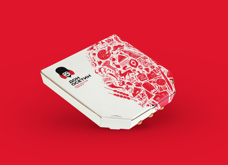 Don Osetin 烘培餡餅比薩餅餐飲品牌VI識別設計-披薩包裝設計-上海品牌設計公司14