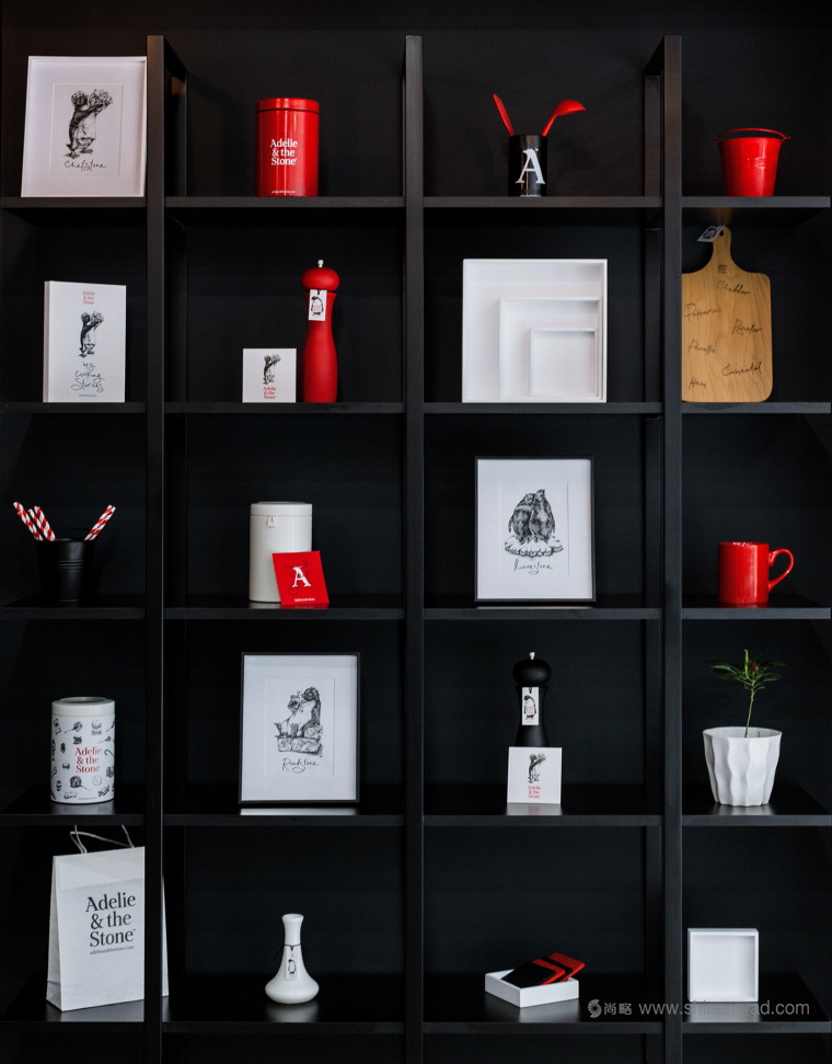 Adelie & the Stone 購物中心節日品牌形象設計與插畫禮品包裝設計