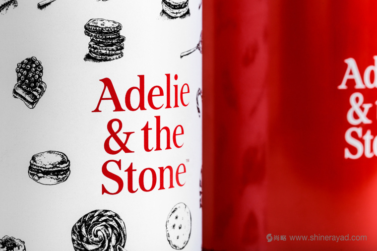 Adelie & the Stone 購物中心節日品牌形象設計與插畫禮品包裝設計