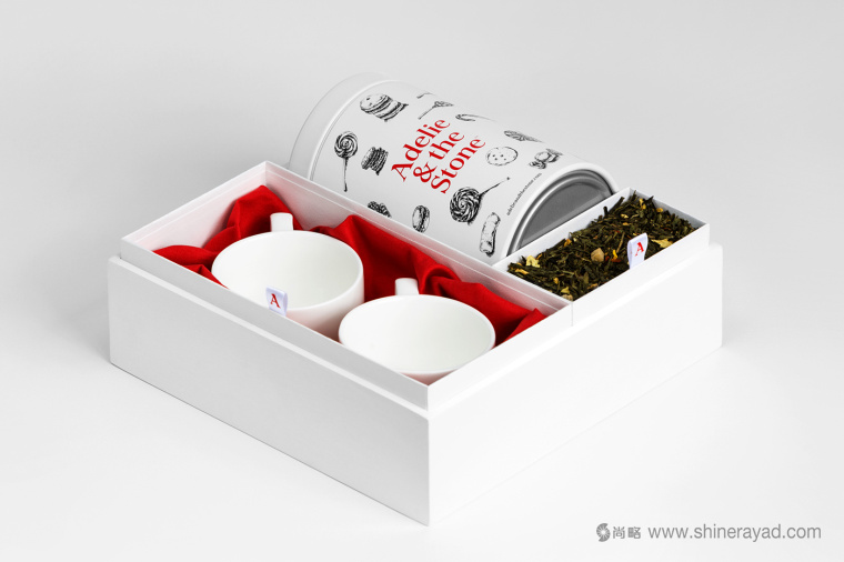 Adelie & the Stone 購物中心節日品牌形象設計與插畫禮品包裝設計